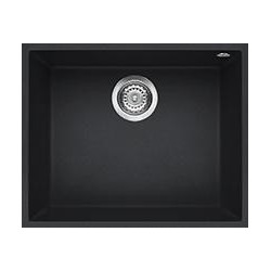 Elleci LGQ10559BSO - Lavello quadra 105, 54x44, 1V, antracite sottotop