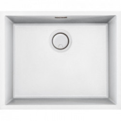 Elleci LKQ10596BIN - Lavello integra 105, 54x44, 1V, white installazione