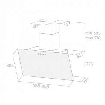 Elica SHIRE WH/A/90 - Cappa... 2