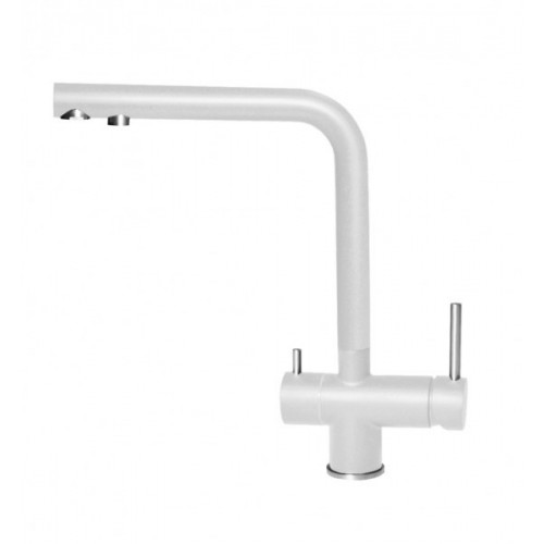 Elleci MGKTOU68 - Miscelatore tourmaline, bianco