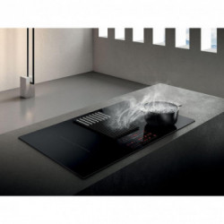 Elica NIKOLATESLA LIBRA BL/F/83 - Piano Induzione con Cappa Filtrante e Bilancia Integrate, 83 cm, PRF0147745, A