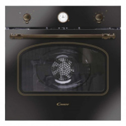 Candy FCC604GH/E - Forno Elettrico da Incasso 60 cm, 65 Litri, Multifunzione Ventilato, Nero, Classe A+