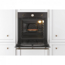 Candy FCC604GH/E - Forno Elettrico da Incasso 60 cm, 65 Litri, Multifunzione Ventilato, Nero, Classe A+