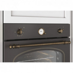 Candy FCC604GH/E - Forno Elettrico da Incasso 60 cm, 65 Litri, Multifunzione Ventilato, Nero, Classe A+