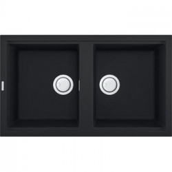 Elleci LGB45059 - Lavello best 450, 86x51, 2V, antracite