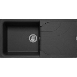 Elleci LME48070 - Lavello ego 480, 100X50, 1VG, ghisa