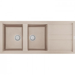 Elleci LGB50051 - Lavello best 500, 116x51, 2VG, avena