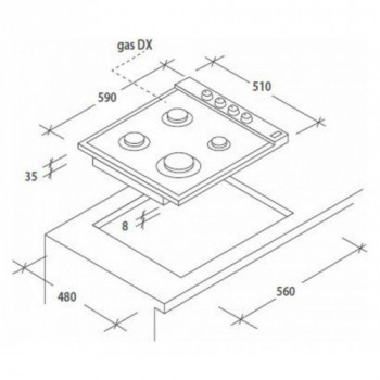 Candy CHG6LX - Piano... 2