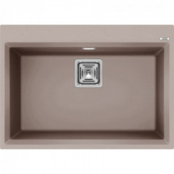 Elleci LGK12043 - Lavello karisma 120, 70X50, 1V, tortora con troppo