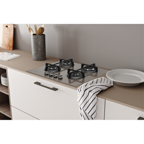 Indesit ING 61T/TD - Piano Cottura a Gas, 4...