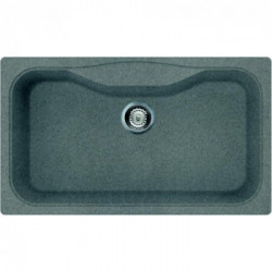 Elleci LMF36073 - Lavello fox 360, 86X50, 1V, titanium