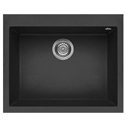 Elleci LMQ11070 - Lavello quadra 110, 61x50, 1V, ghisa