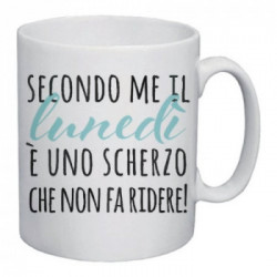 Tazza mug Marpimar 20TT31 GOOD MORNING Secondo me il lunedÃÂ¬...