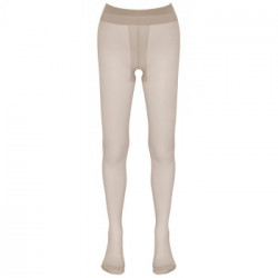 Cottelli Legwear Crotchless Tights - Collant Color Carne, Cavallo Aperto, Taglia 5