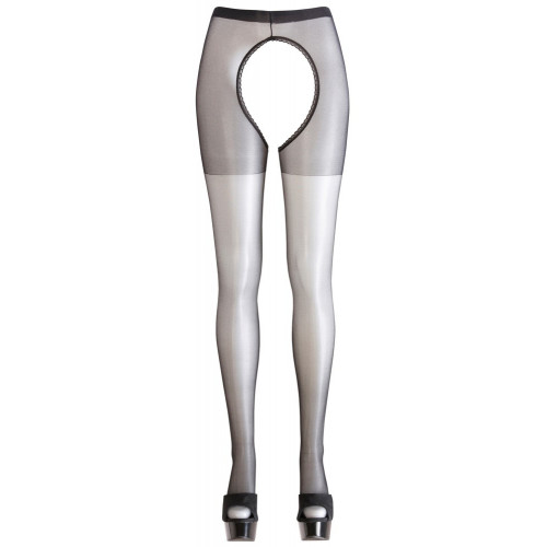 Cottelli Legwear Collant Ouvert - Nero,...