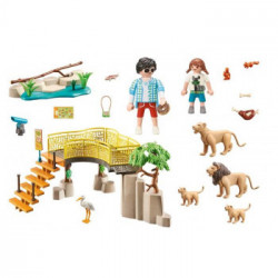 Playmobil FamilyFun Outdoor Lion Enclosure