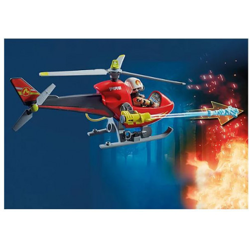 Playmobil City Action Fire Rescue Helicopter