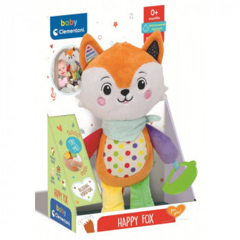 Happy Fox Activity Plush