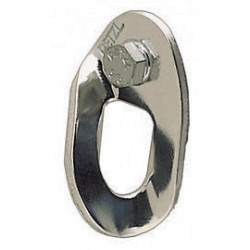 Petzl G104AA00 VRILLEE - Placchetta da speleologia (confezione da 25)