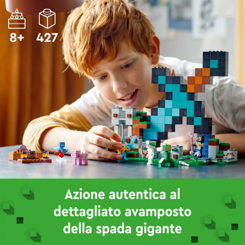 LEGO Minecraft L’avamposto della spada