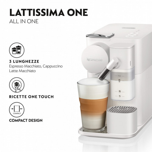 De’Longhi Lattissima One EN510.W Automatica...