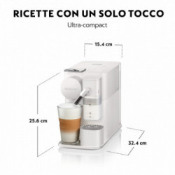 De’Longhi Lattissima One EN510.W Automatica Macchina per espresso 1 L