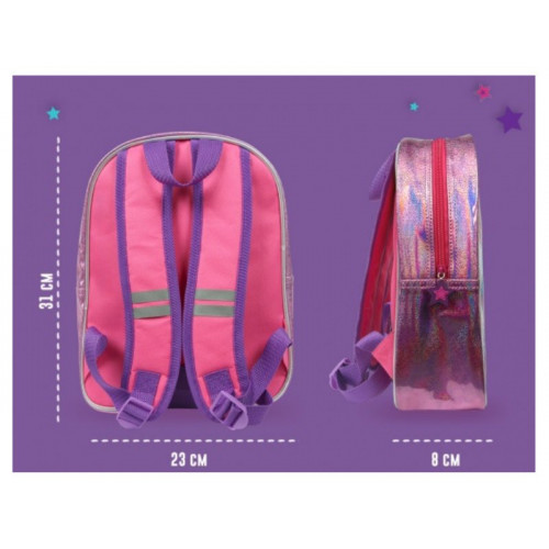 Zainetto classico Unicorno 31x23x8 cm