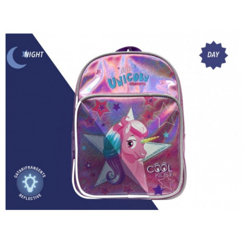 Zaino con tasca frontale Unicorno