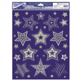 VETROFANIE NATALE BIANCHE 2