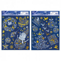 VETROFANIE NATALE BIAN 81358