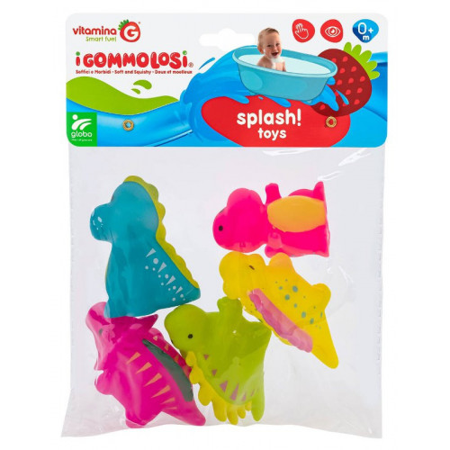 GOMMOLOSI DINOSAURI 5 PZ