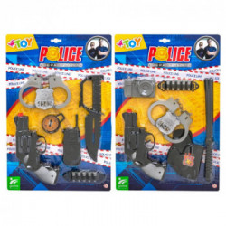 SET GIOCO POLIZIA C/PISTOLA/ACCESSORI 2ASS