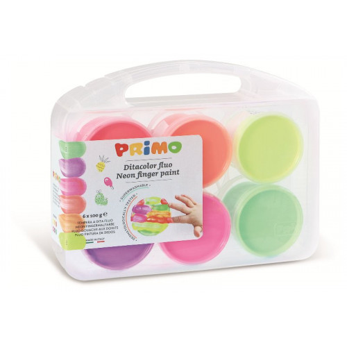 DITACOLOR 100GR FLUO VALIGETTA DA 6 COLORI