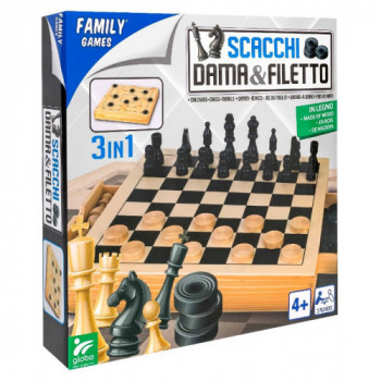 GIOCO SCACCHI/DAMA/FILETTO...