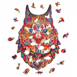 PUZZLE LINCE IN LEGNO A4 -122PZ