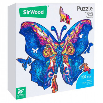 PUZZLE FARFALLA IN LEGNO...