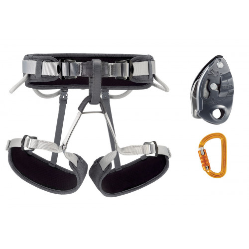 Petzl K032AA00 KIT CORAX GRIGRI Sm'D Taglia 1 -...