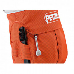 Petzl S040AA00 SAKAPOCHE Grigio - Sacchetto portamagnesite ergonomico con tasca