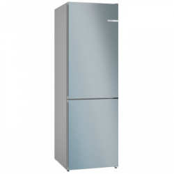 Bosch KGN362LDF - Frigorifero Combinato, Serie 4, Total NoFrost, 321 Litri, Inox, Classe D, 186x60x66,5 cm