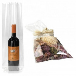 BUSTE TRASPAR.+TRASPAR. 15X25-DA 100 PZ USO ALIMENTARE