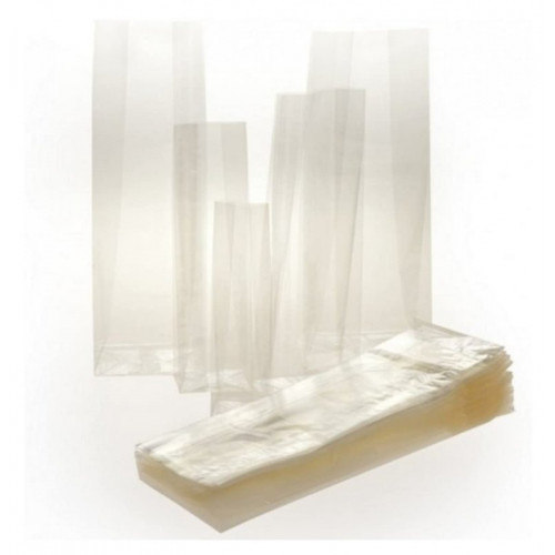 BUSTE FONDO QUADRO TRASPARENTI 10X30+6 USO...