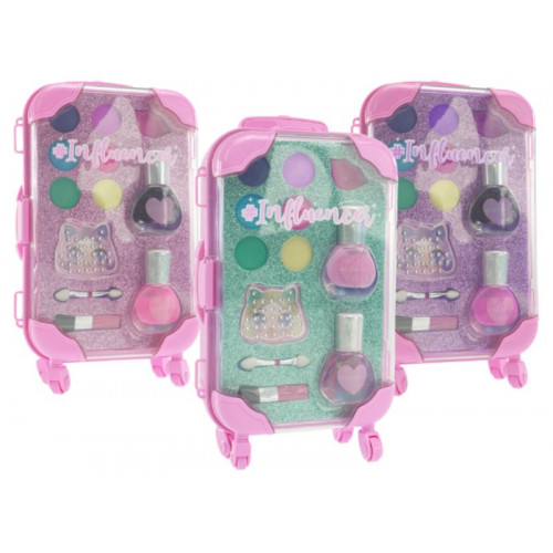 INFLUENCER BIG TROLLEY MAKE UP & NAILS