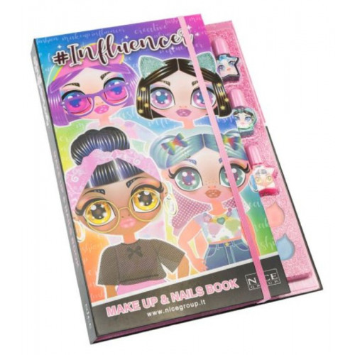 INFLUENCER MAKE UP AND NAILS BOOK