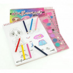 INFLUENCER FASHION DOLL PAPER BOOK