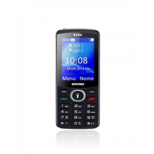Brondi King 6,1 cm (2.4") Nero Telefono...