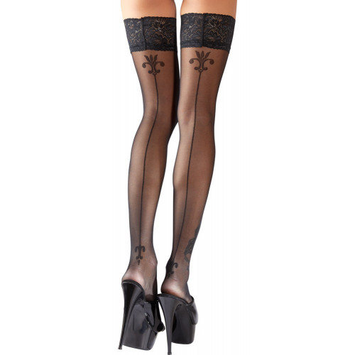 Cottelli Legwear Hold Up Stockings - Calze...