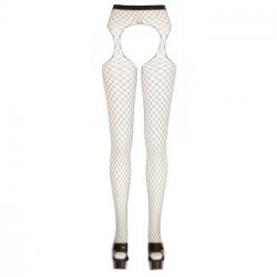 Cottelli Legwear Sex Tights - Collant, Rete, Nero, Seducente, Taglia S-L