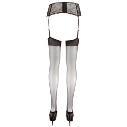 Cottelli Legwear Stockings - Calze, Nere, Provocanti, Taglia 2XL