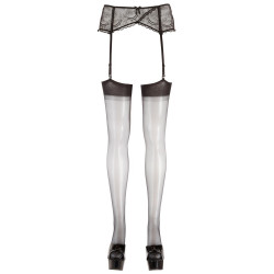 Cottelli Legwear Stockings -Calze, Nere, Riga Dietro, Taglia 3