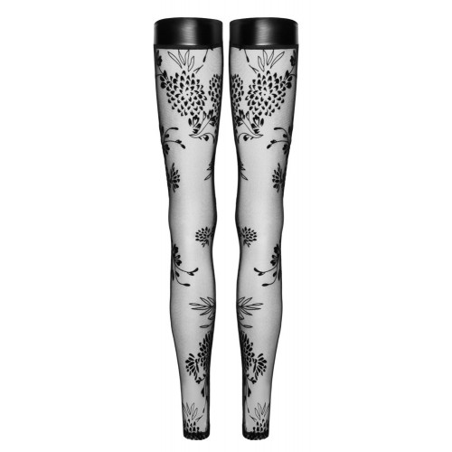 Noir Handmade Thigh High Stockings - Calze,...